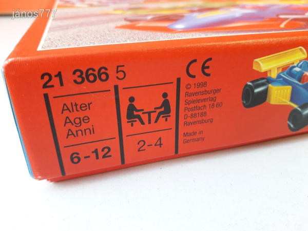 Eredeti Ravensburger GRAND PRIX társasjáték !!