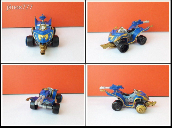 Eredeti Bandai 2005 Power Rangers Mystic Force Solar Tracker + akciófigura !!