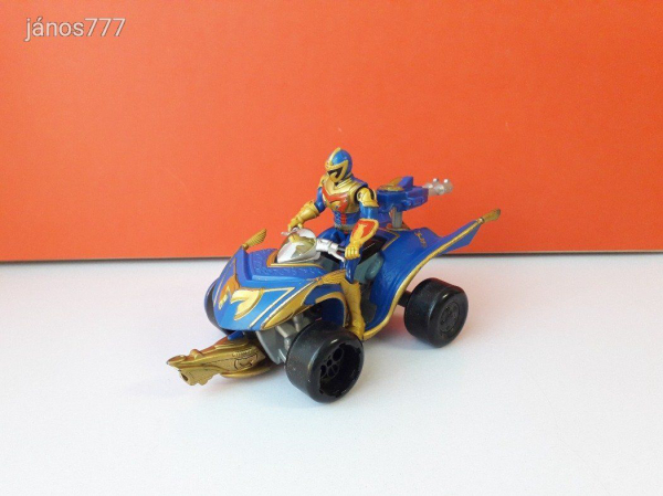 Eredeti Bandai 2005 Power Rangers Mystic Force Solar Tracker + akciófigura !!