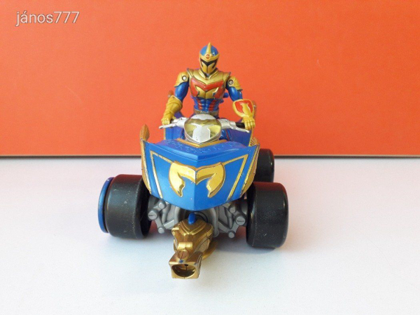 Eredeti Bandai 2005 Power Rangers Mystic Force Solar Tracker + akciófigura !!