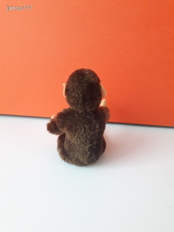 Eredeti STEIFF majom plüss kabala figura 17 cm-es csimpánz maki ! EXTRA !
