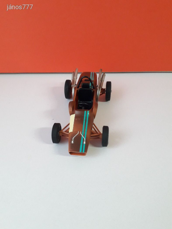 Eredeti DICKIE TOYS V8 Racing Bolide David MICHELE autója !! 20cm