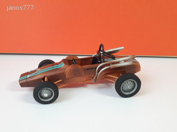 Eredeti DICKIE TOYS V8 Racing Bolide David MICHELE autója !! 20cm