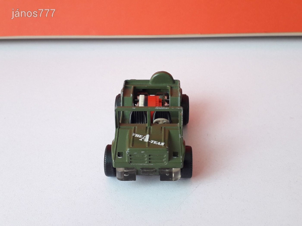 Eredeti Darda Car Serie 10 Jeep The A-team terepjáró autó !! 6cm