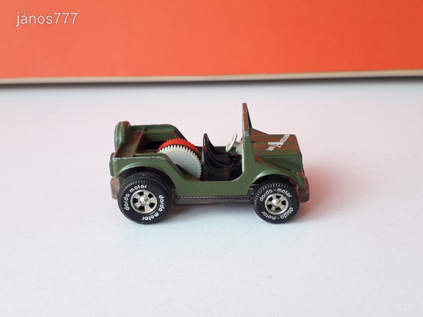 Eredeti Darda Car Serie 10 Jeep The A-team terepjáró autó !! 6cm