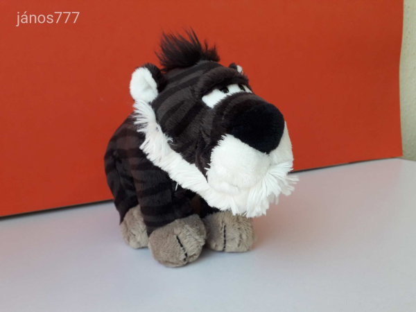 Eredeti NICI KARDFOGÚ TIGRIS plüss 27 cm-es kabala figura EXTRA !!!