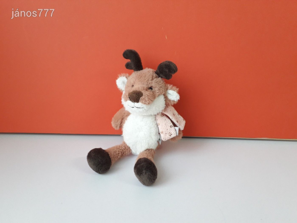Eredeti NICI Rénszarvas JONTE plüss szarvas kabala figura ! 27 cm-es plüssfigura !! EXTRA !!