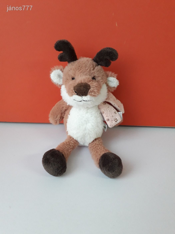 Eredeti NICI Rénszarvas JONTE plüss szarvas kabala figura ! 27 cm-es plüssfigura !! EXTRA !!