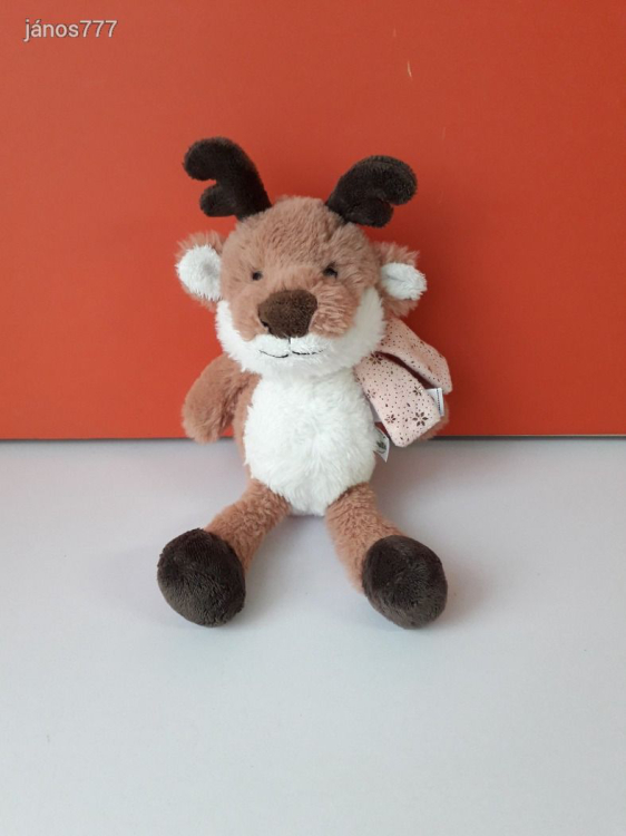 Eredeti NICI Rénszarvas JONTE plüss szarvas kabala figura ! 27 cm-es plüssfigura !! EXTRA !!