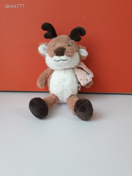 Eredeti NICI Rénszarvas JONTE plüss szarvas kabala figura ! 27 cm-es plüssfigura !! EXTRA !!