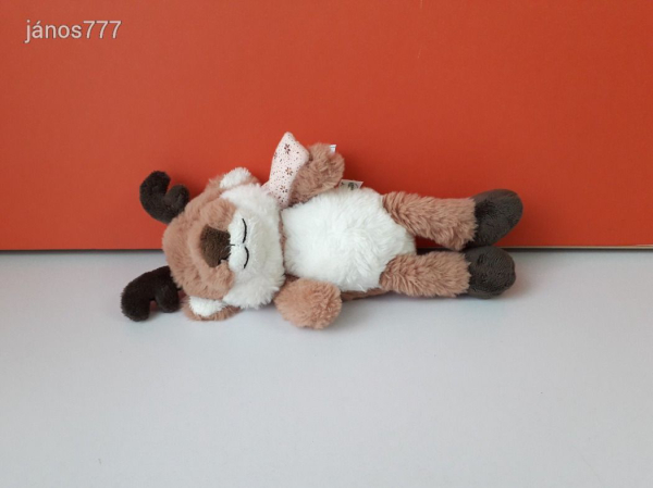 Eredeti NICI Rénszarvas JONTE plüss szarvas kabala figura ! 27 cm-es plüssfigura !! EXTRA !!