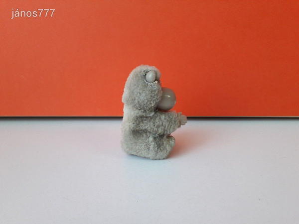 Gorilla majom 7 cm-es Csíptetős kezű retro kabala figura !!