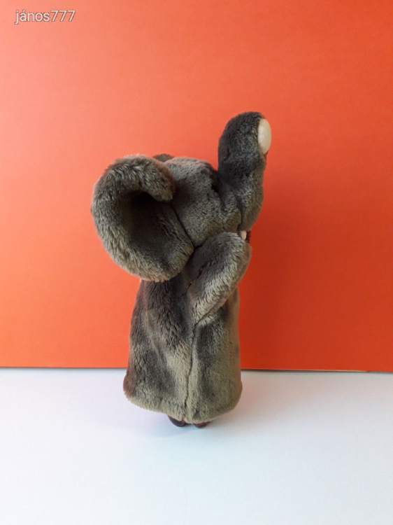 ELEFÁNT báb plüss FÁNI kabala figura ! 27 cm-es BÁB ! EXTRA !