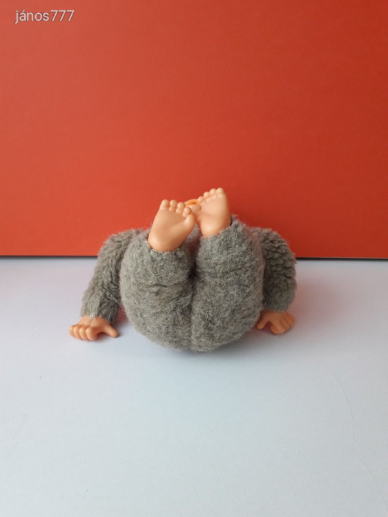 Eredeti Sekiguchi Monchhichi GONGA Moncsicsi Moncsi vintage retro gorilla kabala figura 20 cm EXTRA
