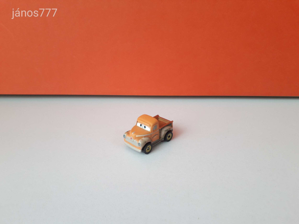Eredeti Mattel Disney Cars Mini Racers Verdák Villám barátja Smokey fém kisautó !! 4cm