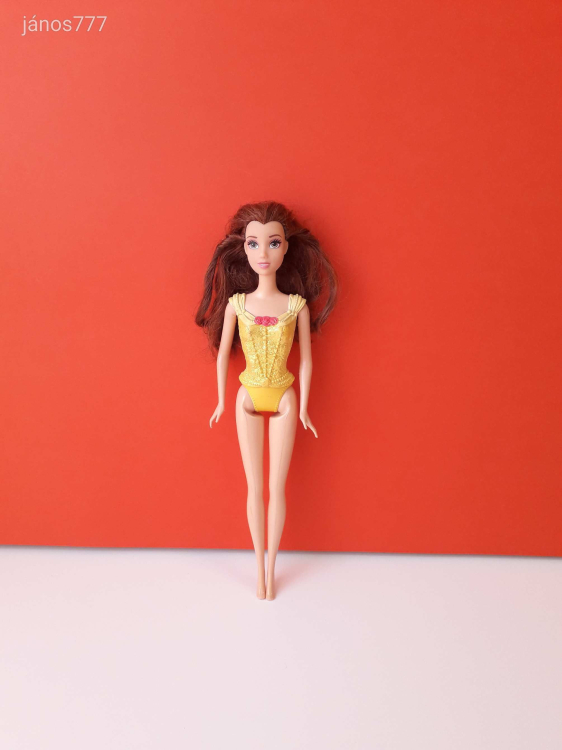 Eredeti Mattel Disney Princess BELLE hercegnő 29 cm-es Barbie baba figura ! EXTRA