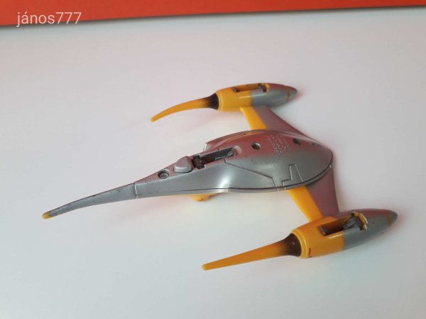 Eredeti Micro Machines Action Fleet Star Wars 1998 Naboo Starfighter jármű ! 14cm