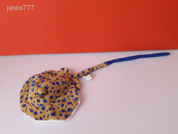 Eredeti Wild Republic Rája plüss HAL ritkaság 62 cm-es kabala figura ! EXTRA !!! ÉLETHŰ !!!