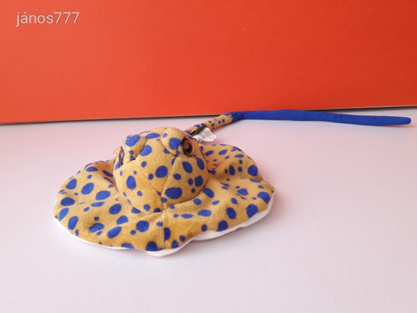 Eredeti Wild Republic Rája plüss HAL ritkaság 62 cm-es kabala figura ! EXTRA !!! ÉLETHŰ !!!