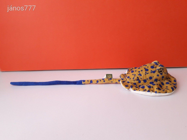 Eredeti Wild Republic Rája plüss HAL ritkaság 62 cm-es kabala figura ! EXTRA !!! ÉLETHŰ !!!