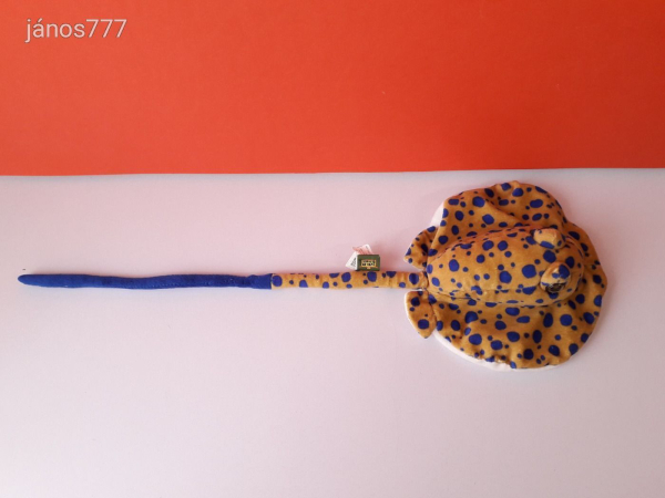 Eredeti Wild Republic Rája plüss HAL ritkaság 62 cm-es kabala figura ! EXTRA !!! ÉLETHŰ !!!