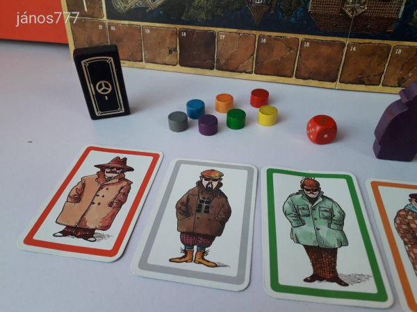 Eredeti Ravensburger 1986 Heimlich and Co.Titkos és Társa nyomozós társasjáték !!