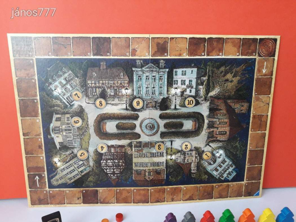 Eredeti Ravensburger 1986 Heimlich and Co.Titkos és Társa nyomozós társasjáték !!