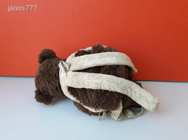 Eredeti BIG NOSE BUDDIES maci medve plüss mackó plüssmackó kabala figura EXTRA ! HÁTIZSÁK 27 cm-es !