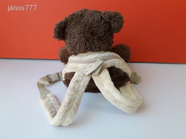 Eredeti BIG NOSE BUDDIES maci medve plüss mackó plüssmackó kabala figura EXTRA ! HÁTIZSÁK 27 cm-es !