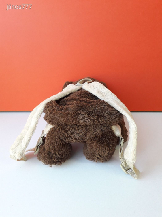 Eredeti BIG NOSE BUDDIES maci medve plüss mackó plüssmackó kabala figura EXTRA ! HÁTIZSÁK 27 cm-es !