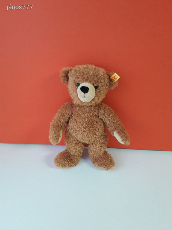 Eredeti STEIFF maci medve plüss mackó 30 cm-es plüssmackó kabala figura ! EXTRA