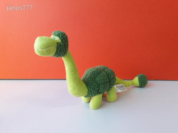 Eredeti VEGESAURS DINOSZAURUSZ plüss kabala figura ! 43 cm-es BROKKOLI DINÓ plüssfigura ! EXTRA !