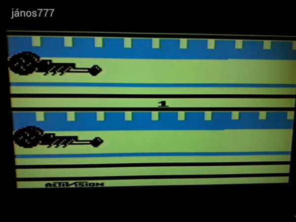 Eredeti Activision ATARI DRAGSTER konzol játék !! Dobozos !!