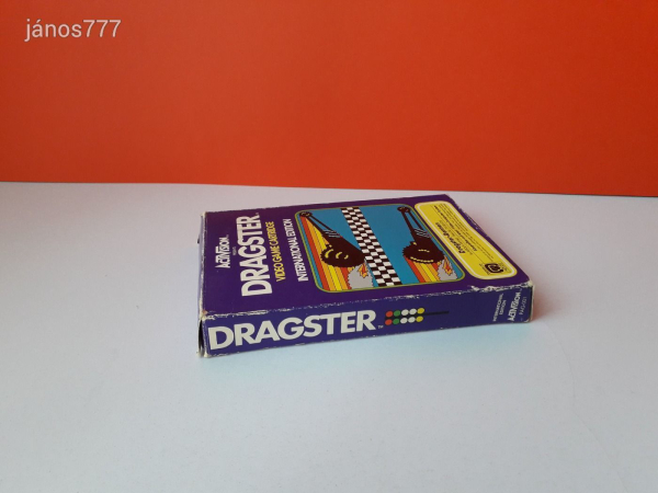 Eredeti Activision ATARI DRAGSTER konzol játék !! Dobozos !!
