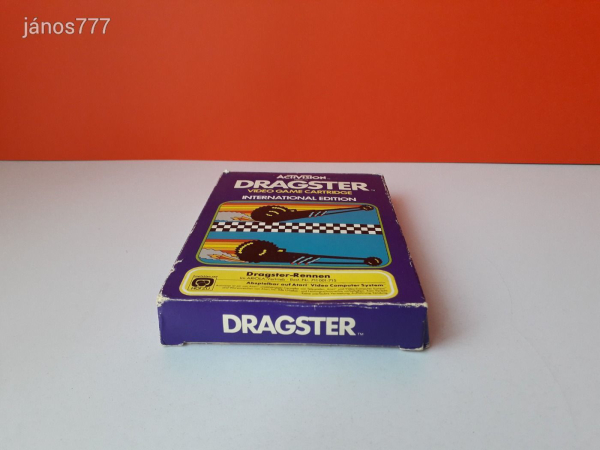 Eredeti Activision ATARI DRAGSTER konzol játék !! Dobozos !!