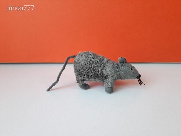 IKEA EGÉR plüss kabala figura szürke egérke ! IKEA GOSIG MAUS ! EXTRA !!