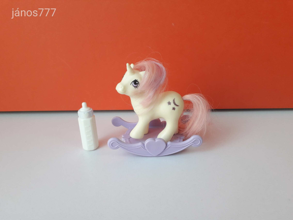 Hasbro My Little Pony G1 Én Kicsi Pónim BABY vintage retro figura HONG KONG 1984 + kiegészítők !!!!!