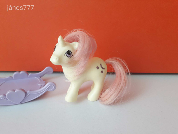 Hasbro My Little Pony G1 Én Kicsi Pónim BABY vintage retro figura HONG KONG 1984 + kiegészítők !!!!!