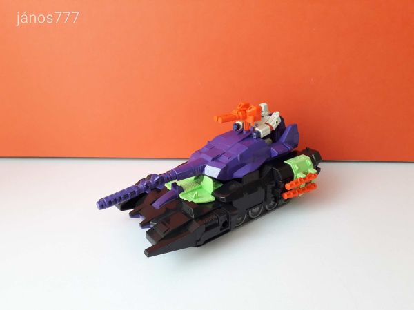 Eredeti Hasbro Takara 1990 Transformers G1 Megatron Neutro-Fusion Tank készlet !!