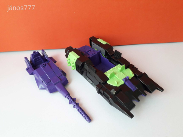 Eredeti Hasbro Takara 1990 Transformers G1 Megatron Neutro-Fusion Tank készlet !!