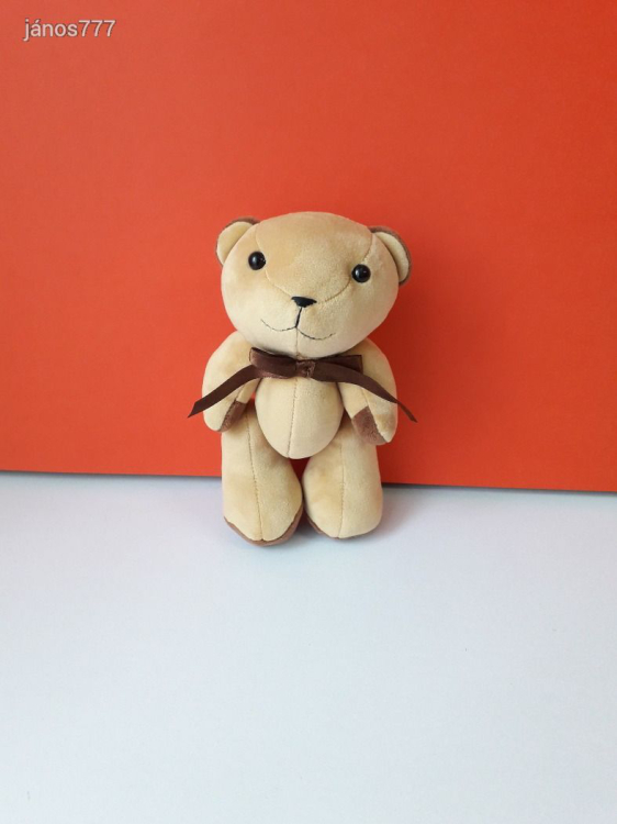 Eredeti Conrad Hong Kong maci 18 cm-es plüssmackó medve mackó kabala figura ! EXTRA