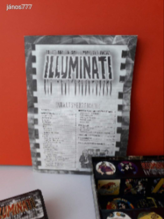 Eredeti Pegasus spiele 53000g - Illuminati társasjáték !! 2005-ös kiadás !!
