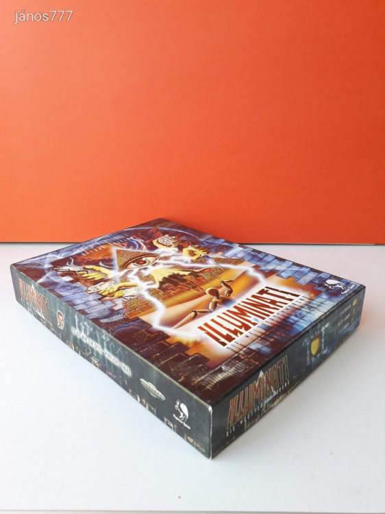 Eredeti Pegasus spiele 53000g - Illuminati társasjáték !! 2005-ös kiadás !!