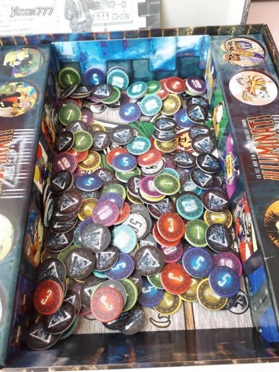 Eredeti Pegasus spiele 53000g - Illuminati társasjáték !! 2005-ös kiadás !!