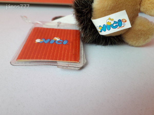 Eredeti NICI SÜN plüss süni kabala figura ! 8 cm-es NICI kulcstartó ! EXTRA !