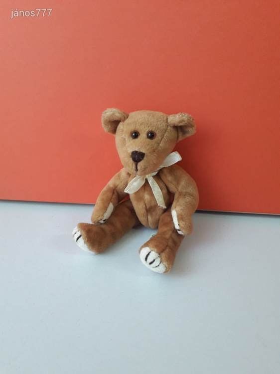 Eredeti BOYDS mackó medve plüss 17 cm-es plüssmackó ! USA gyűjteményi maci EXTRA