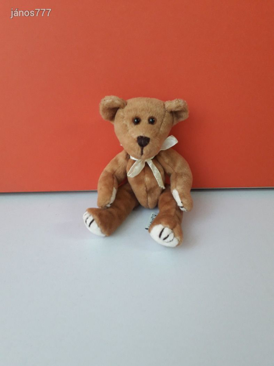 Eredeti BOYDS mackó medve plüss 17 cm-es plüssmackó ! USA gyűjteményi maci EXTRA