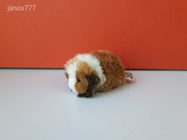Eredeti Nature Planet TENGERIMALAC plüss rágcsáló 14 cm-es kabala figura ! EXTRA !! ÉLETHŰ !!