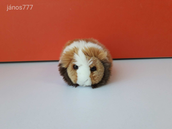 Eredeti Nature Planet TENGERIMALAC plüss rágcsáló 14 cm-es kabala figura ! EXTRA !! ÉLETHŰ !!