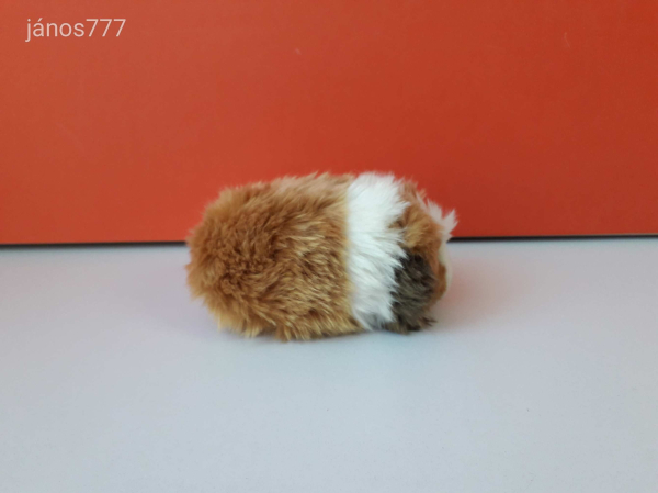 Eredeti Nature Planet TENGERIMALAC plüss rágcsáló 14 cm-es kabala figura ! EXTRA !! ÉLETHŰ !!